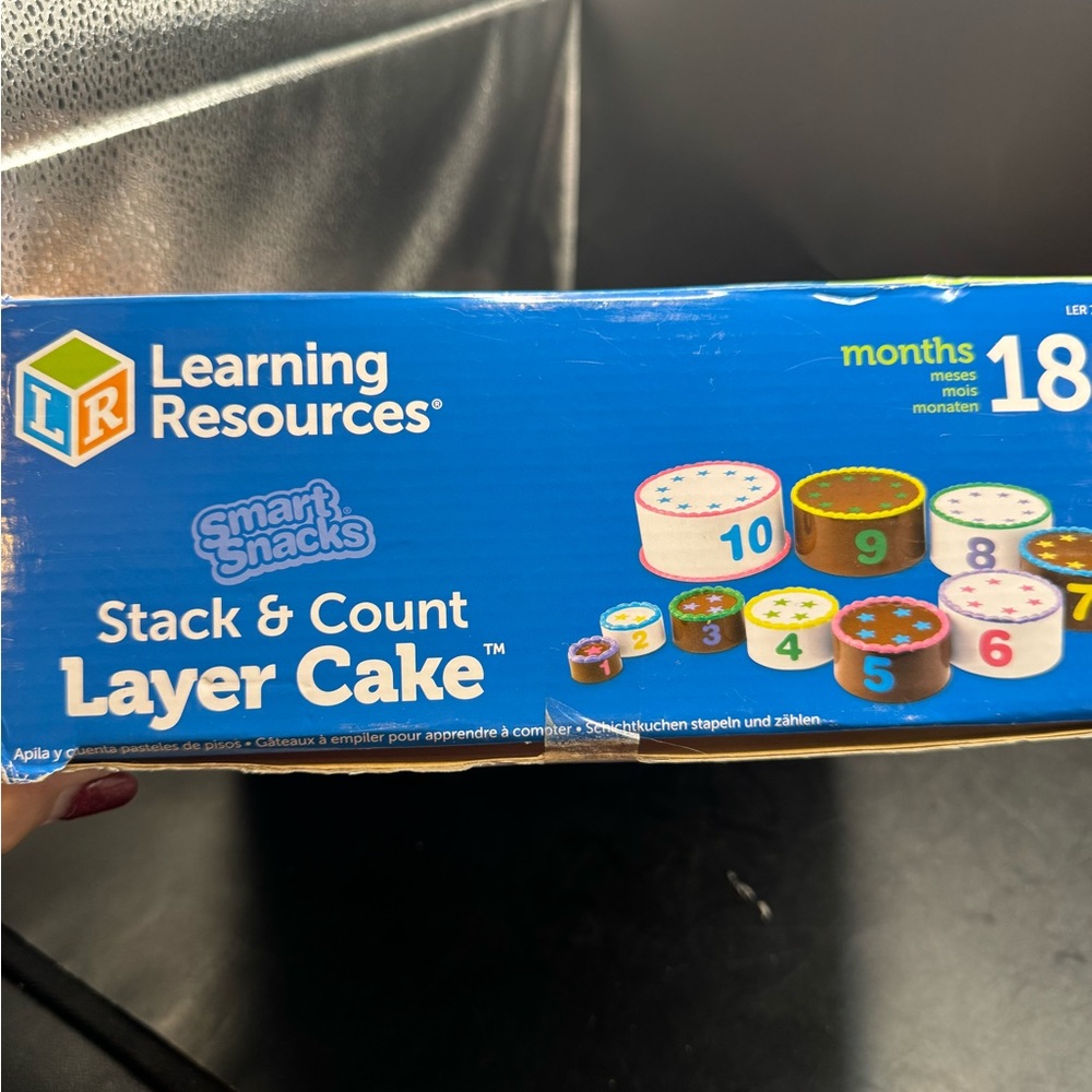 Learning Resources Stack and Count Layer Cake Kids Learning Toy - Picture 7 of 9